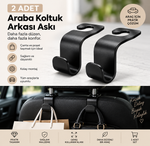 2 Adet Araba Koltuk Arkası Askı